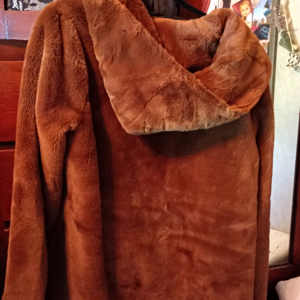 Furry coat